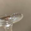 Women's Shining Diamond Snake Ring - Silver, Open Design, Versatile, Trendy, High-End Luxury