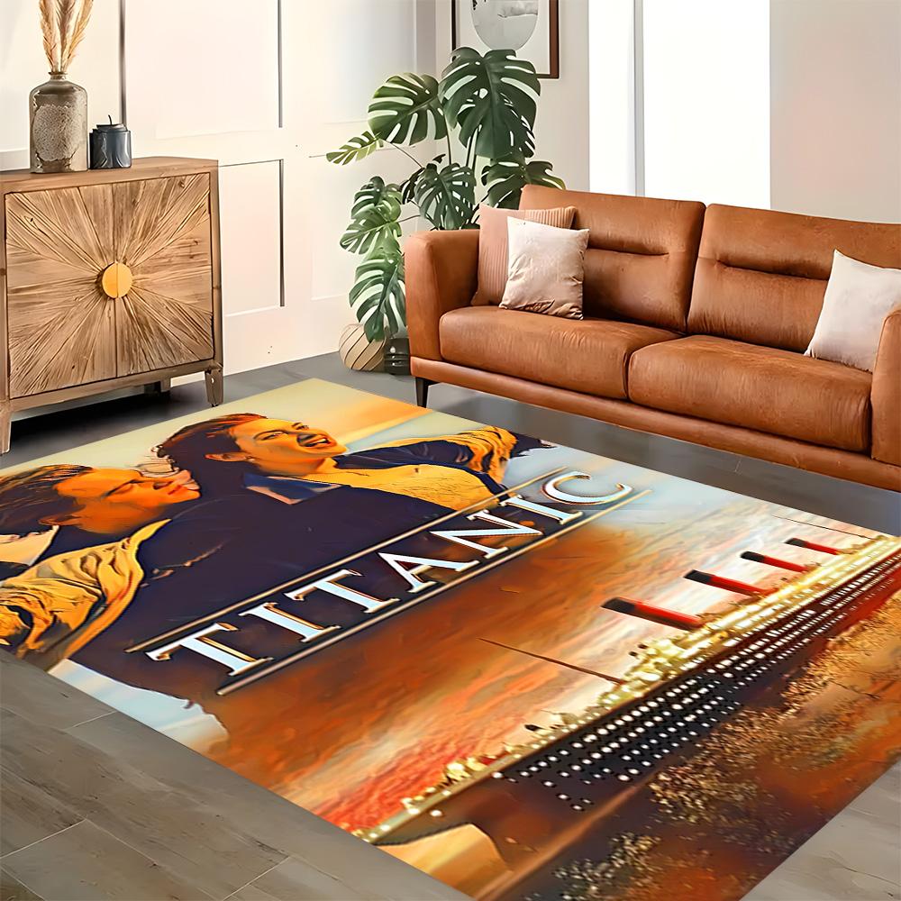 Love On The Titanic Rug for Living Rooms, Bedrooms, Home Décor, and As Gifts.