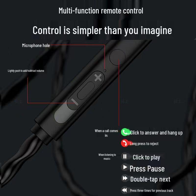 Wired In-Ear Sleep Headphones: Noise-Canceling, Soundproof, Comfortable for Side Sleepers and Learning