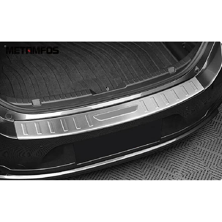 Rear Trunk Bumper Foot Plate Door Sill Scuff Guard Plate For Mazda 3 M3 Axela Sedan -   2024 2025 Accessories