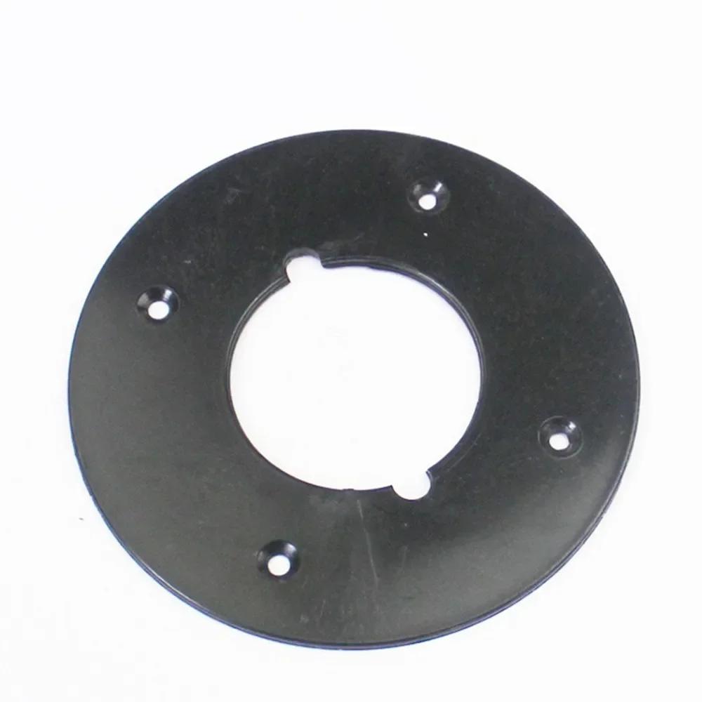 Forma Circular Negra Fresadora Eléctrica Base de Plástico Para Makita 3612 3612C Placa Base Placa Base Herramientas Eléctricas