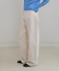 Annies Den Wide Cotton Pants (Cream)