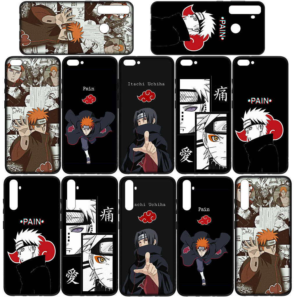 Hülle für iPhone 17 16 15 Plus Xiaomi Poco F8 F7 X7 X6 M8 C85 C75 C71 Redmi Note 14 12 11 13 Pro Max A4 14C 13C 15C Pain Akatsuki Naruto Itachi Uchiha