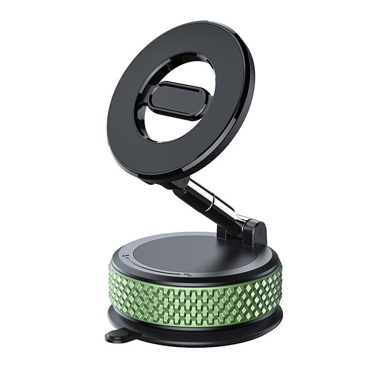 Multifunctional Rotating Folding Magnetic Car Dashboard Mount with Suction Cup for Navigation Devices