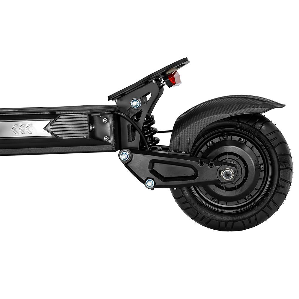 Electric Scooter Boyueda G2 10" Tire 1600W Peak Motor Hydraulic Disc Brake 52V 19Ah NFC Unlock Max Range 60Km LCD Display Black