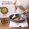 SENSARTE 28cm Frying Induction Gas Marble Easy To High Heat Warranty Pan, Lightweight, & Compatible, Coat, Non-Stick, Non-Toxic, Clean, Gray,