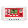 Solar Charge Controller PWM Lithium Battery Photovoltaic Charge Regulator LCD Display 12V 24V10A