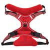 Colete para Cão Ajustável Respirável Refletivo com Fivela de Tração de Liga para Passeio ao Ar Livre