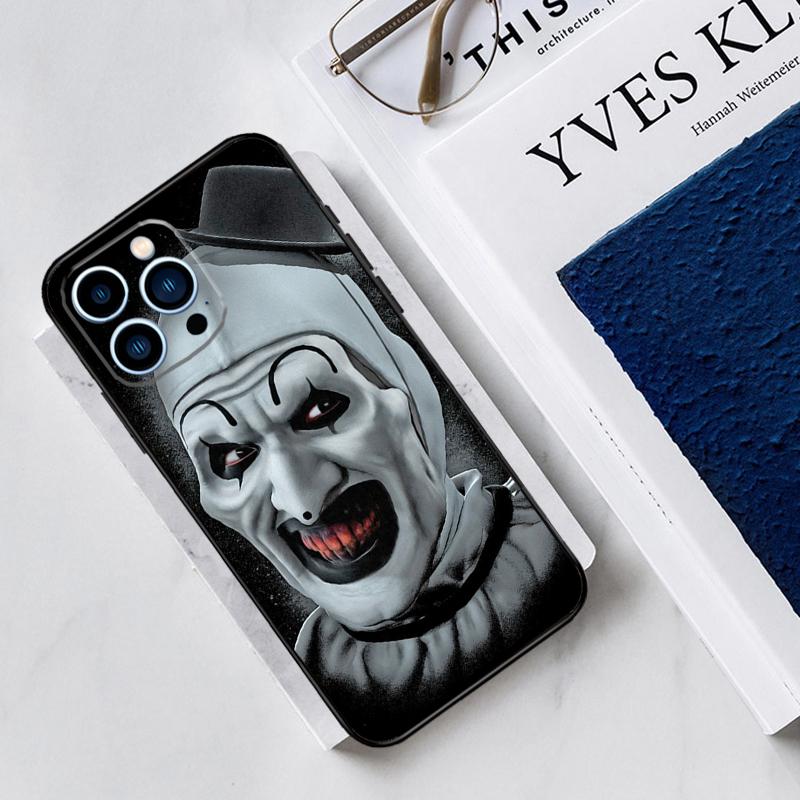 Terrifier Hoesje Voor iPhone 15 16 Pro Max 14 12 11 13 Pro Max Plus XR X XS Max 12 13 Mini Cover