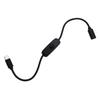 17cm USB-C Male to Female On Off Switch for Raspberry Pi 1 Type-C Ports Type C Power Supply Power Line Type C Cable Power Cord
