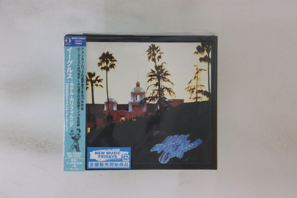 

CD EAGLES Hotel California WPCR179634 ASYLUM 2017 Japan Obi Rock Used