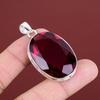 Faceted Rubellite Pendant Handmade Gemstone Pendant 925 Sterling Silver Pendant Top Quality Rubellite Jewelry Unique Pendant Gifts For Women