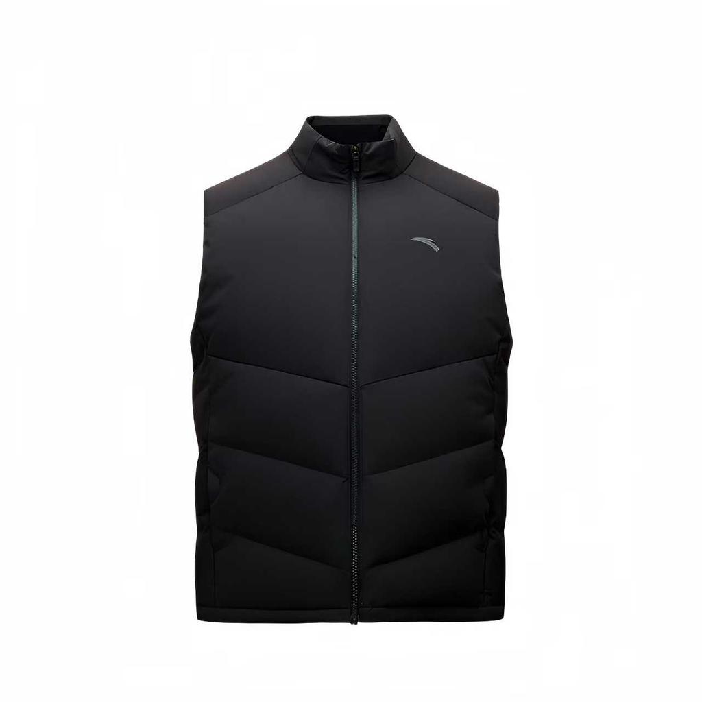 Anta Warm Stand Collar Solid Color Down Vest Men vests 152547930-2