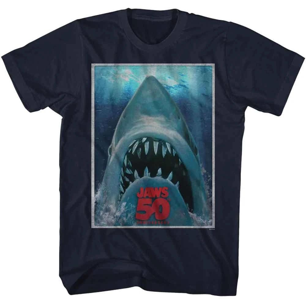 Jaws - 50th Anniversary Poster - Officially Licensed American Classics - Front P 150