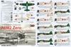 Rising Decal A6M2 Zero Fighter Type 21 Southern Front Plastic Model Decal RSD72103 1/72 (Airplane)