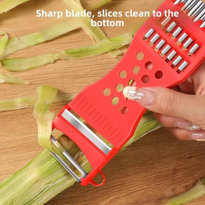 Peeler, Shred and Peel, Household Multi-functional Seven-purpose Peeler, Special Tool for Shred Potatoes, Kitchen Fruits