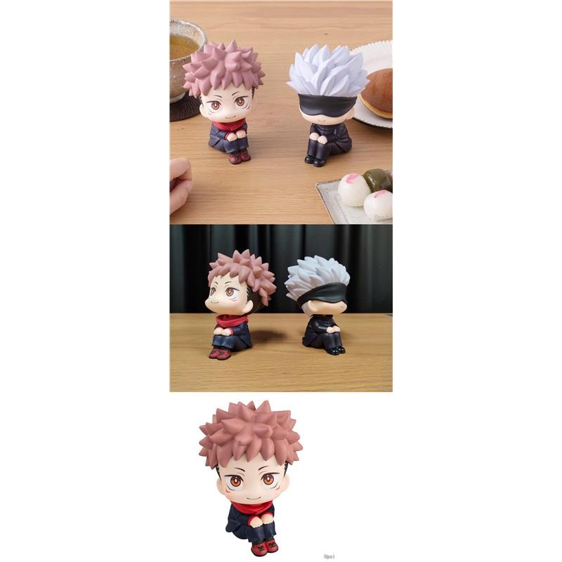 Jujutsu Kaisen Chibi Sitting Action Figure 5 Variants Anime Collectible Figurine