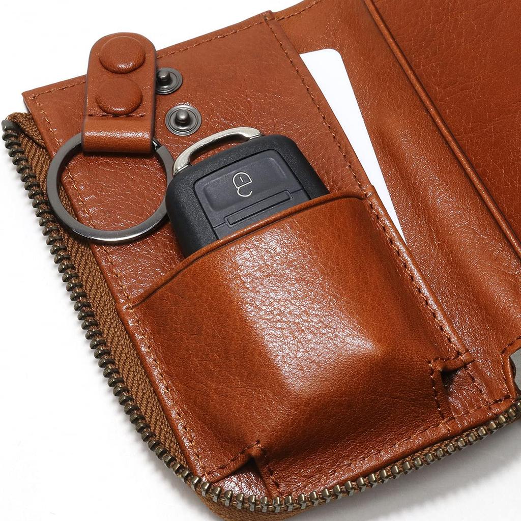 Zonar 4-Key Case, Smart Key Compatible, COMODO, 31031, Brown