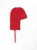 B:MING LIFE STORE by BEAMS CONTROL FREAK Balaclava Knit Cap, Women's, Red, One Size