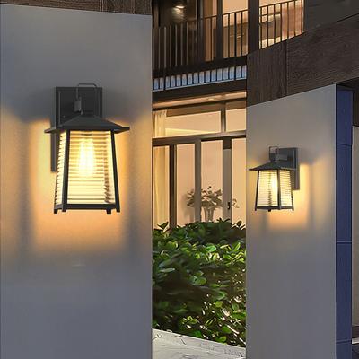 Luces de Jardín Impermeables para Exterior, Luces de Pared para Exterior para Pasillo de Villa