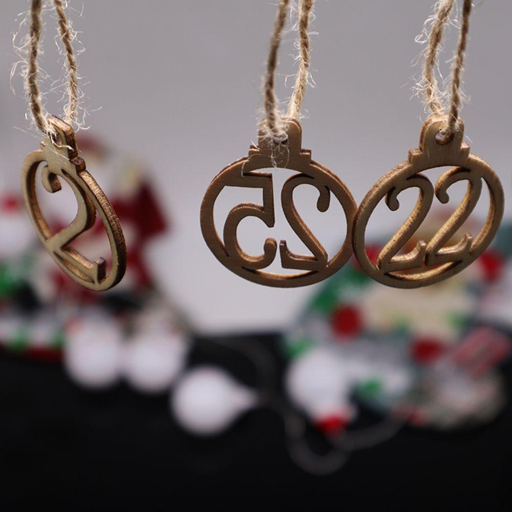 Julklappsask Dekor Hängande Etiketter Julkalender Siffra Etikett Nedräkning 1-25