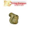 Green & Purple Sandalwood Squirrel Pendant Charm - Cartoon Animal Phone or Bag Accessory