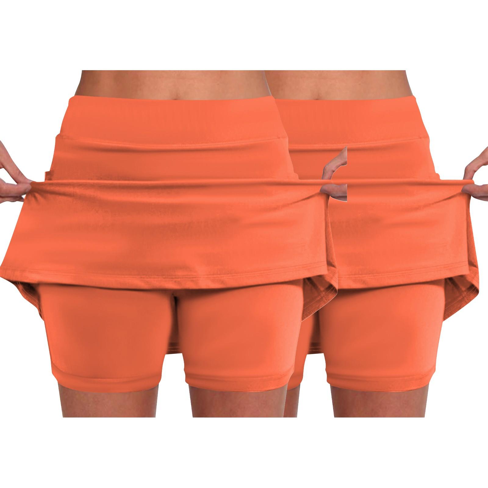 2 шт. эластичные брюки-кюлоты для йоги для женщин — фото 11