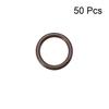 uxcell Rubber O-Ring FKM Seal Gasket Outer Diameter 0.3 inch (7 mm) Inner Diameter