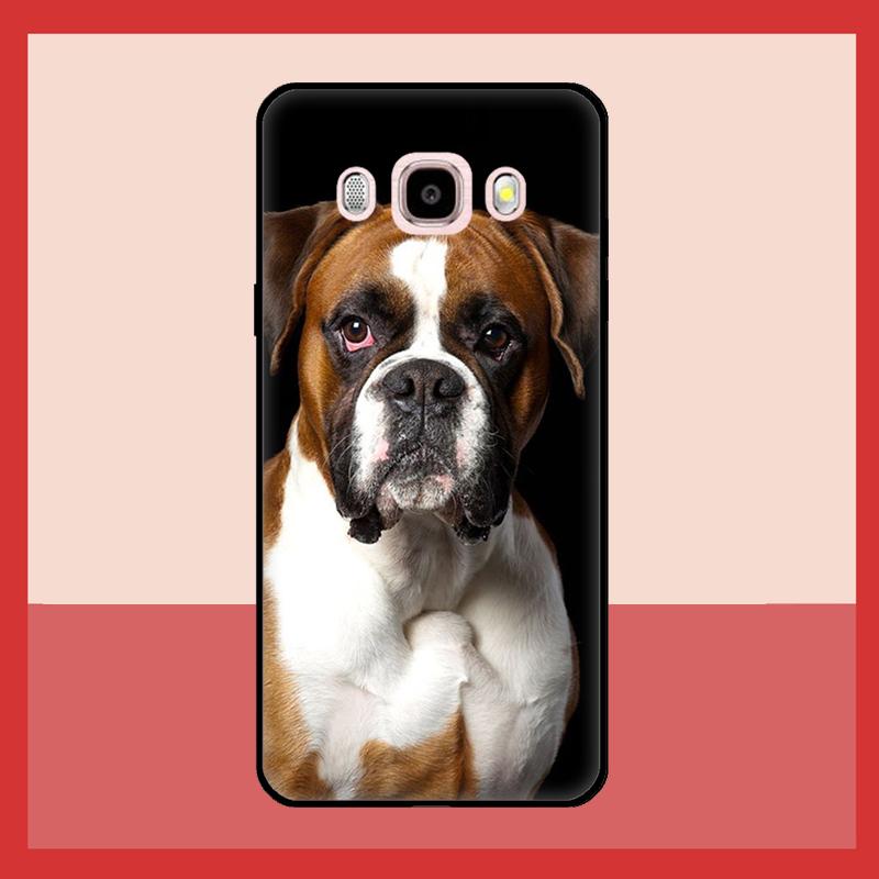 Boxer Dog Case For Samsung Galaxy J6 J4 Plus A6 A7 A8 A9 J8 2018 J3 J5 J7 2017 J1 A3 A5 2016 Cover