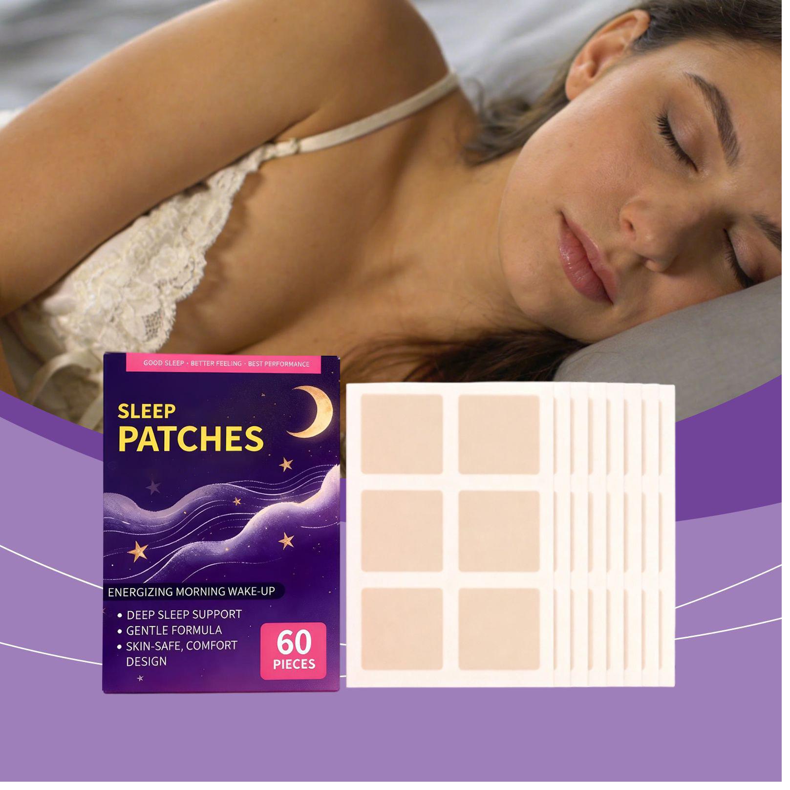 

Sleep Care Patch, Enjoy Night s Sleep, Gentle And Portable Care Patch one size білий