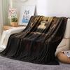 1 Pezzo Coperta in Flanella con Stampa Cartone Animato, Alta Qualità Confortevole per Tutte le Stagioni, Decorazione per la Casa, Calore e Comfort, Perfetta per Regalo di Natale Compleanno