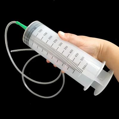350ml/500ml Siringa per Alimentazione Animali Domestici Grande Capacità Riutilizzabile Enema Grande Siringa Pompa Scala di Misurazione Grande Siringa Forniture per Innaffiatura