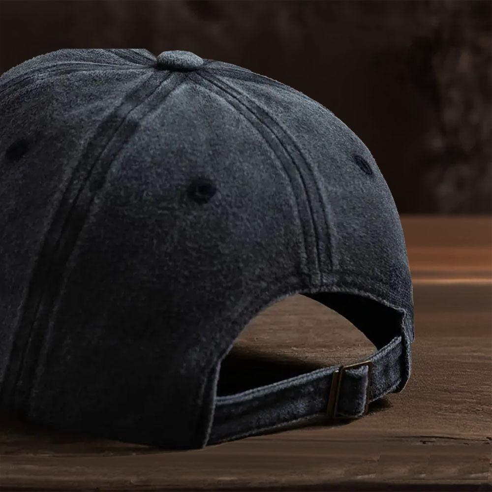 Letter Printed Adjustable Baseball Cap Casual Curved Brim Lightweight Sports Hat