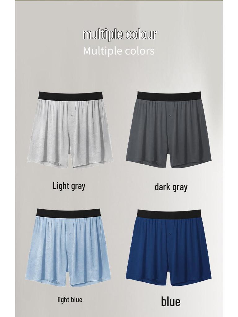 Men's Plus Size Bamboo Fiber Loose-Fit Underwear