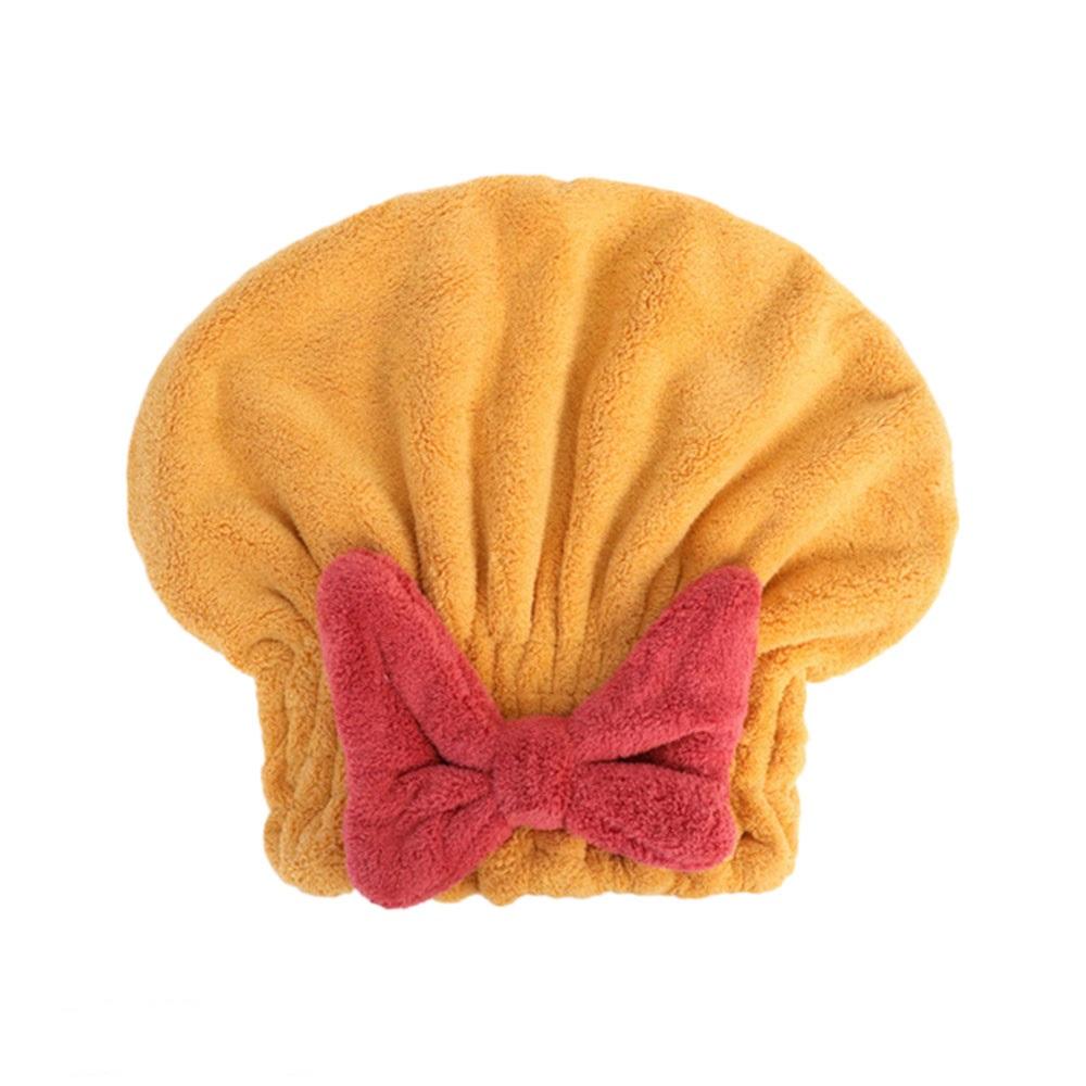 FASHION Lovely Little Bear Hair Drying Cap Towel Microfiber Quickly Dry Hair Shower Hat Wrapped Towels Bathing Cap Bathroom Accessories