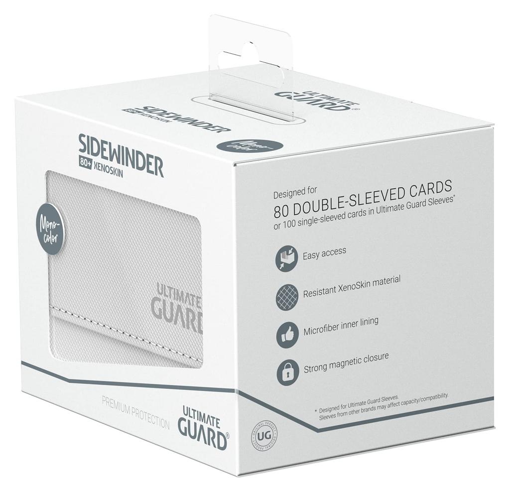 Ultimate Guard Sidewinder Xeno Skin Monocolor 80+ (White)