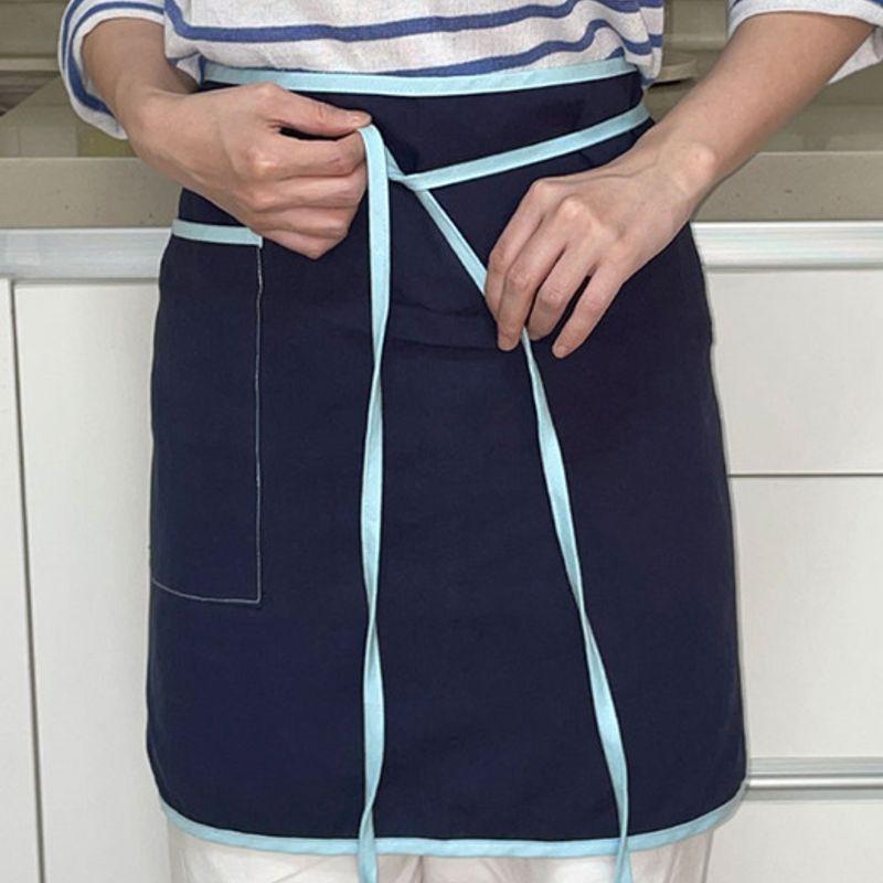 idee a shop Linen half apron (4color)