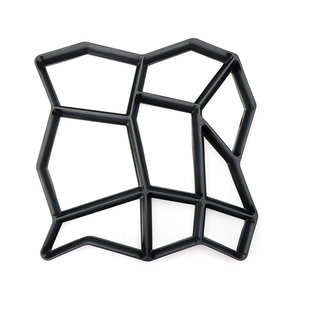 Walk Way Cement Molds Regular Thickened Plastic DIY Concrete Molds Forms for Patio Lawn & Garden