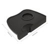 Silicone Non Slip Manual Coffee Tamping Pad Mat Coffee Tamper Holder Accessories Black