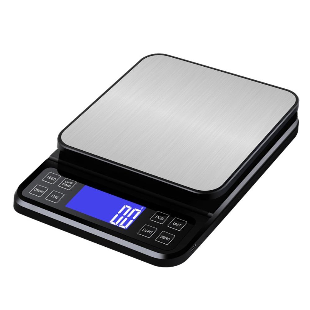 

1/0.1g Kitchen Scale g/oz/lb/tl/kg/ml Electronic Food Scale Household 3kg 0.1g