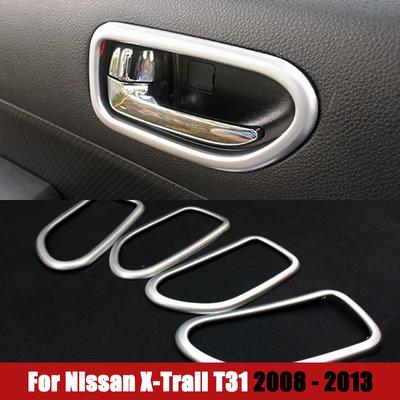 Porta interior do carro tigela capa guarnição alça para nissan x-trail t31 xtrail 2008 2009 2010 2011 2012 2013 abs estilo do carro