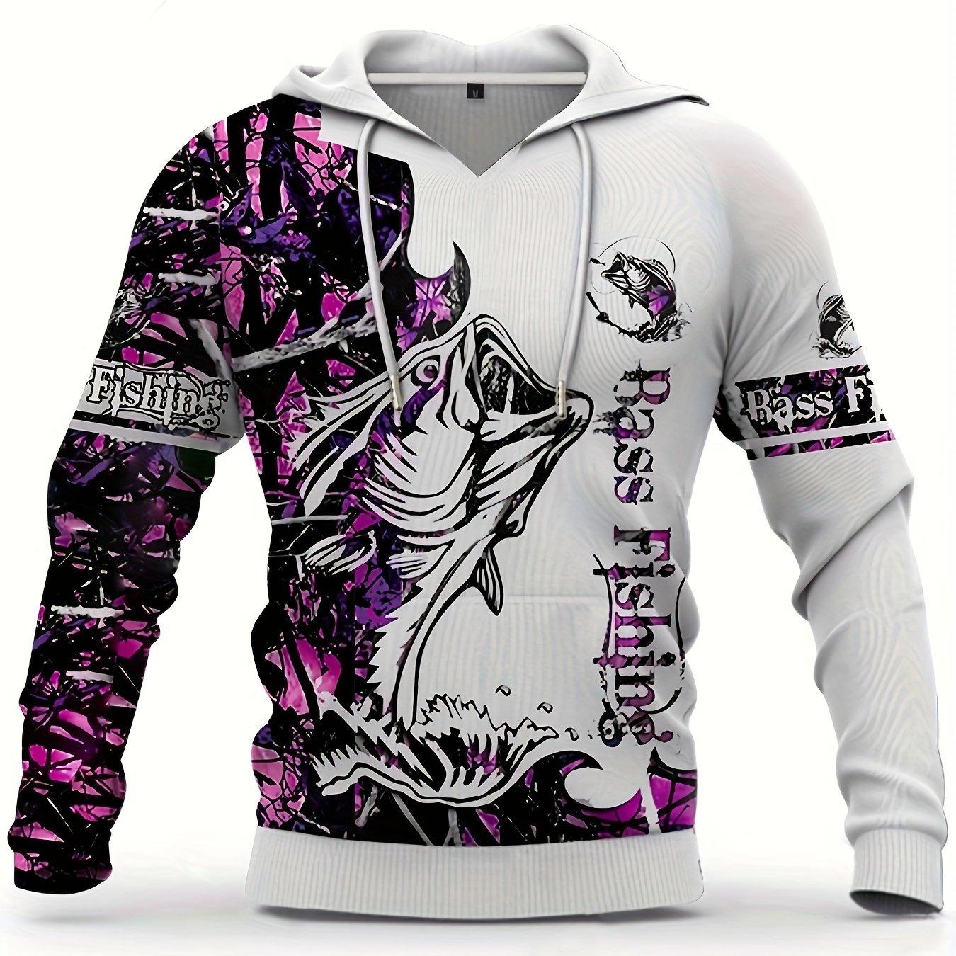 

Мужская повседневная толстовка с капюшоном и 3D-принтом на тему рыбалки. Модные топы с длинными рукавами. Графическая толстовка с капюшоном и карманом-кенгуру. 6XL