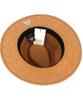 Yunibeosyeolkemiseuteuli Summer Simple Brown Fedora - Big Size Summer Fedora