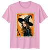 Witch Halloween Holiday Unisexs TShirt Unisexs Tee Graphic Unisex Top