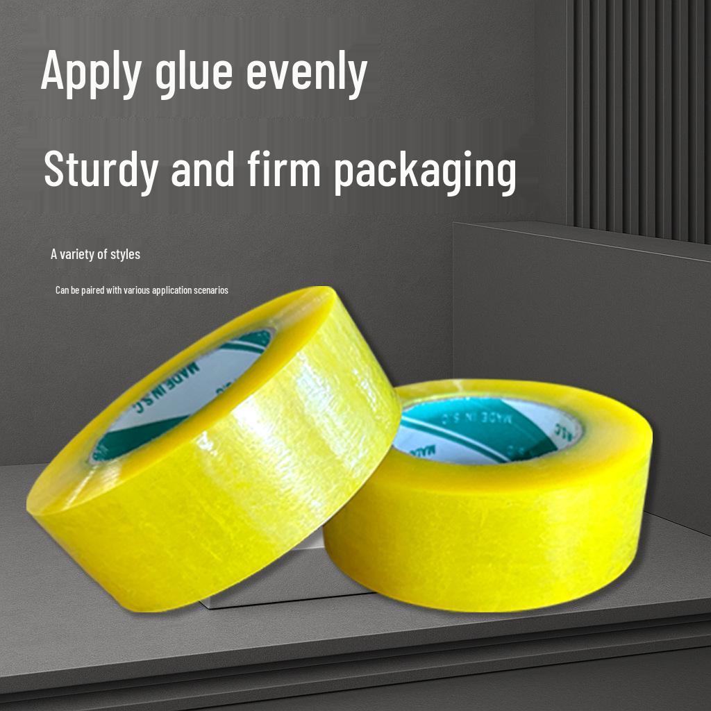 High Viscosity Transparent Sealing Tape - Strong, Thickened for E-commerce Carton and Logistics.