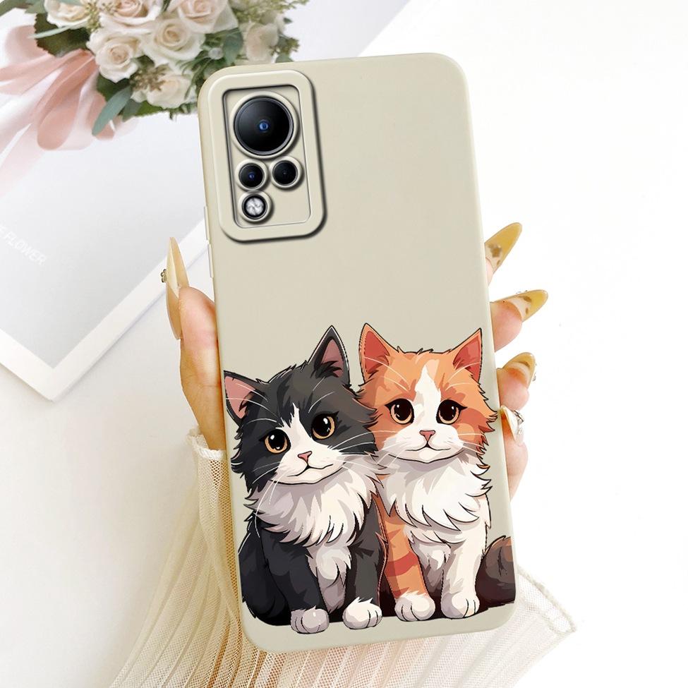 Casing For Infinix Note 11 Cover Fashion Cartoon Cute Funny Painted Silicone Phone Case For Infinix Note11 X663 X663B