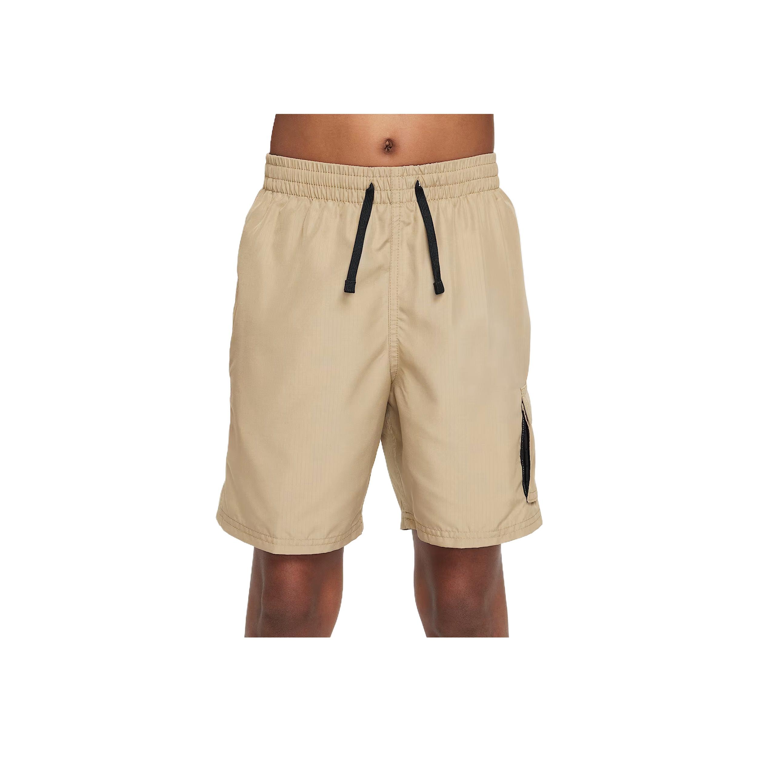 

Nike SS25 Swim Voyage Fashion Versatile Trendy Comfortable Solid Color Shorts Kids shorts Off-White DX6095-297 XL