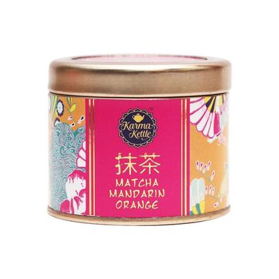 Herbata Matcha z mandarynką (50g), Matcha Mandarynka, Czajnik Karma