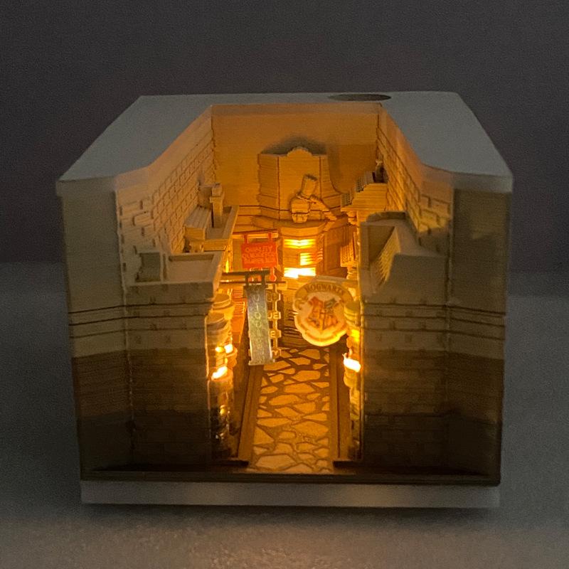 3D Panda Stereo Sticky Notes & Creative Calendar Sculpture Gift