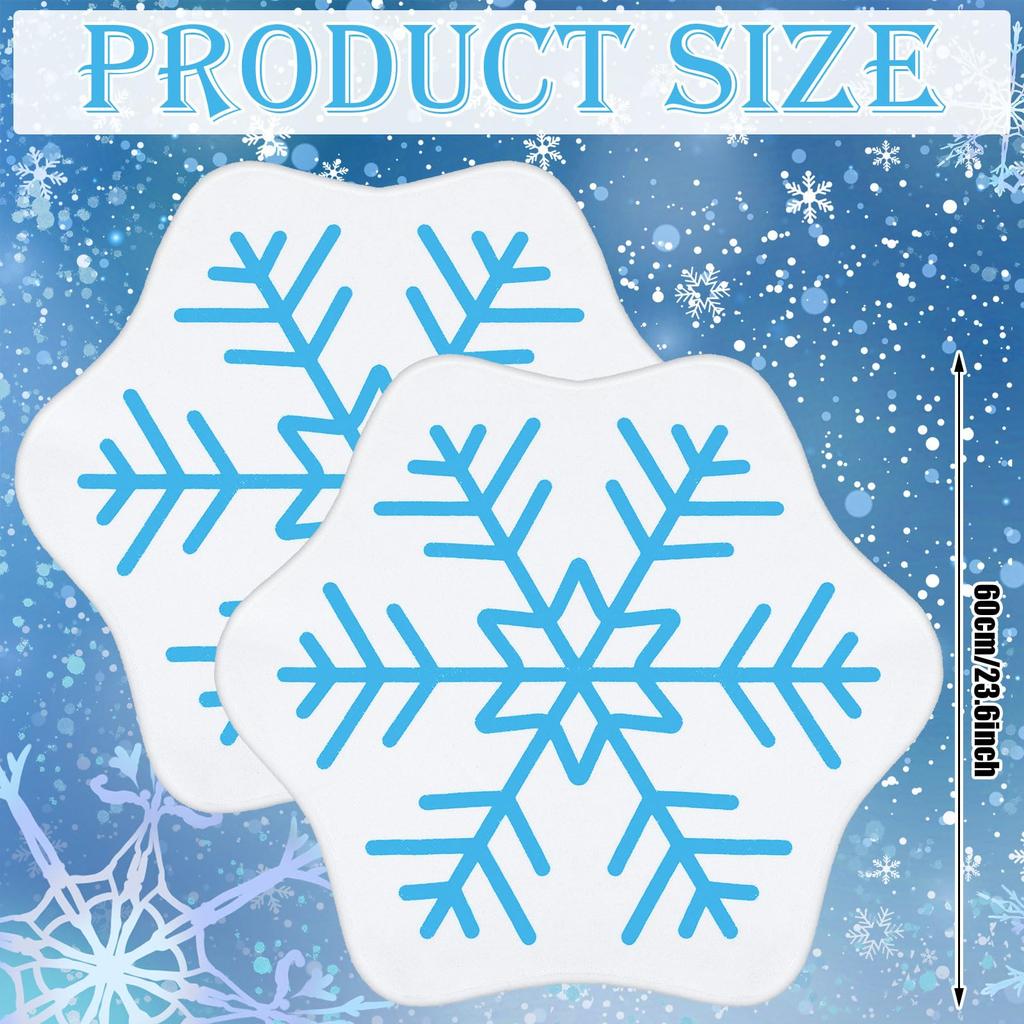 2-Piece Christmas Gingerbread Man Rug Set Soft, Non-Slip Bathroom Mat Indoor/Outdoor Entrance Doormat Home Decor